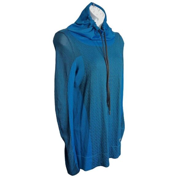 Under Armour UA Vanish Seamless Layer Women’s XS Blue Circuit LS Performance - Picture 2 of 13